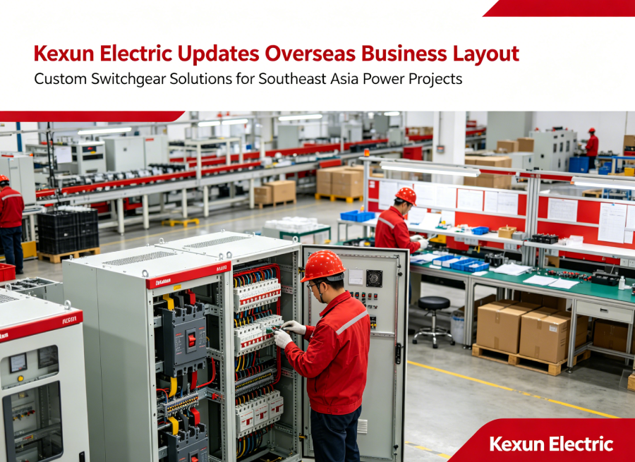 Kexun Electric, 2026-cı il Cənub-Şərqi Asiya Enerji Layihəsinə Tələb üçün Xaricdə Kommutasiya Qurğu Həllərini Optimallaşdırır